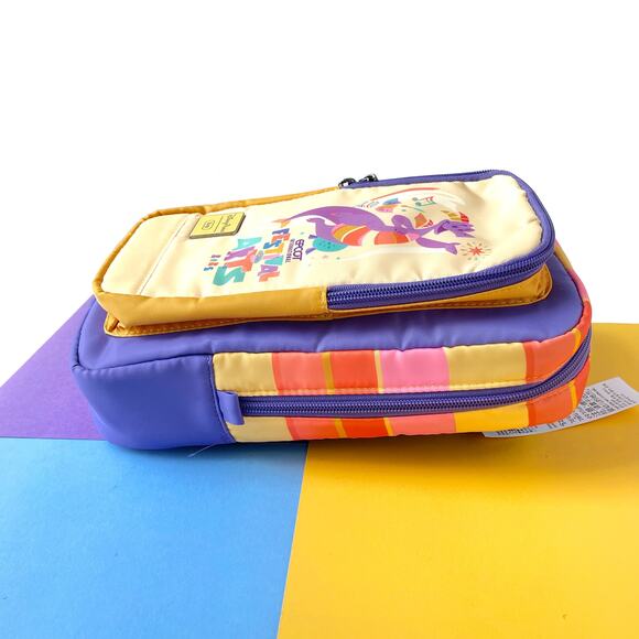 Disney Figment Lug Bag Crossbody Sling Festival of the Arts Epcot Parks - Picture 2 of 13